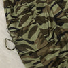 Camouflage cargo skirts MALSOOA
