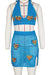 Hollow Knitted Beach Dress Suit MALSOOA