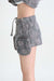 Camo Cargo Mini Skirt With Pockets MALSOOA