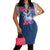 Printed Tassel Split Sleeveless Dresses MALSOOA