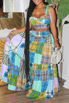 Plaid Crop Top & Skirt Set MALSOOA