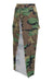 Camouflage-print Slit Skirt MALSOOA
