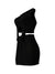 Elastic Pit Strip Irregular Sling Pack Hip Skirt Suit MALSOOA