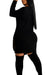 Sexy Cut Out Knitted Dress MALSOOA
