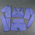 Seamless Yoga Sets Sports 5 pieces Suit-Purple MALSOOA