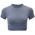 Short Sleeve Gym Crop Top-YJ119 MALSOOA