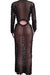 Knitted Casual Hollow Sequin Beach Dress MALSOOA