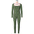 Women's Set Fashion Long-Sleeve 2 Two Piece Suit MALSOOA