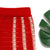 Stripe Knit Shirt & Shorts Set MALSOOA