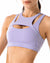 Hollow Sport Bra Fitness Yoga Top Vest-Purple MALSOOA