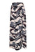 Camouflage Print Ruched Maxi Skirt MALSOOA