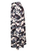 Camouflage Print Ruched Maxi Skirt MALSOOA