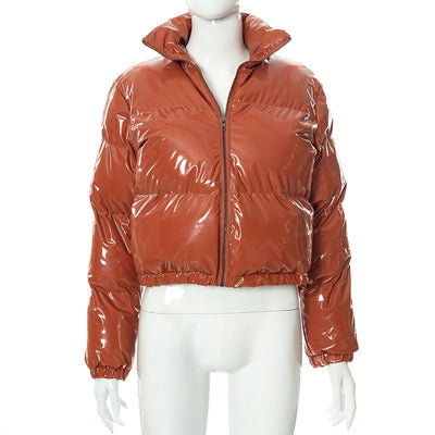 Vinyl Puffer Jacket MALSOOA