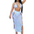 Knitted Hollow Out Maxi Skirt Two Pieces Suit MALSOOA
